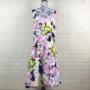 City Chic Dress Etched Floral